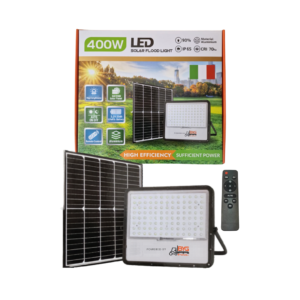 Faro solare 2800 lumen - Pannello solare monocristallino 25 Watt - Batteria LFP 3,2Volt 25 Ampere - immagine 1