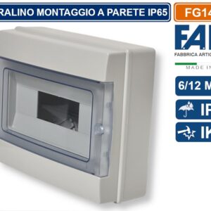 CENTRAL. 6/12 MOD.- IP65 - 290 X240X105 - immagine 1